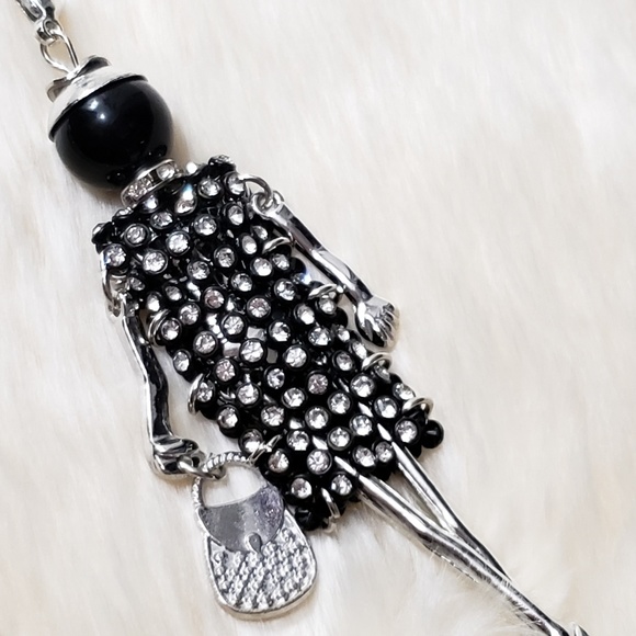 ⤵⤵New Crystal Cute Doll Handbag Keychain Keycharm - Picture 2 of 5